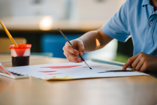 Jak Výtvarné Techniky Pomáhají Dětem s Dyslexií Rozvíjet Dovednosti